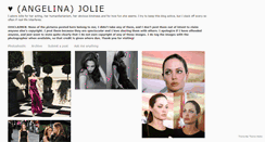 Desktop Screenshot of lovejolie.tumblr.com