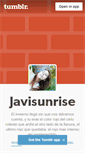 Mobile Screenshot of javisunrise.tumblr.com