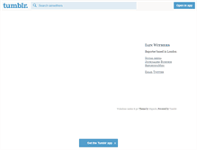 Tablet Screenshot of iainwithers.tumblr.com