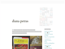 Tablet Screenshot of dianapetras.tumblr.com