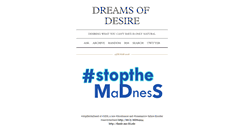 Desktop Screenshot of dreamsofdesire.tumblr.com