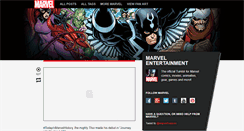 Desktop Screenshot of marvelentertainment.tumblr.com