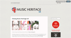 Desktop Screenshot of musicheritageuk.tumblr.com