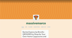 Desktop Screenshot of massivemarco.tumblr.com