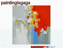 Tablet Screenshot of paintgaga.tumblr.com