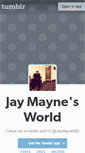 Mobile Screenshot of jaymayne.tumblr.com
