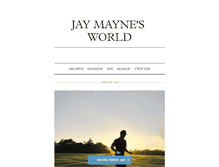 Tablet Screenshot of jaymayne.tumblr.com