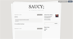 Desktop Screenshot of andriellesaucy.tumblr.com