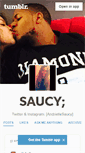 Mobile Screenshot of andriellesaucy.tumblr.com