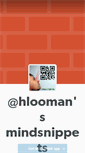 Mobile Screenshot of hlooman.tumblr.com