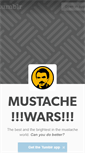 Mobile Screenshot of mustachewars.tumblr.com