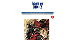 Desktop Screenshot of keaneoncomics.tumblr.com