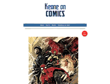 Tablet Screenshot of keaneoncomics.tumblr.com