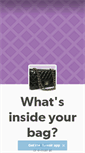 Mobile Screenshot of insideyourbag.tumblr.com