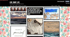Desktop Screenshot of liveenjoylife.tumblr.com