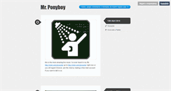 Desktop Screenshot of mrponyboy.tumblr.com