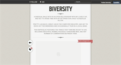 Desktop Screenshot of biversity.tumblr.com