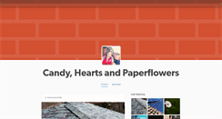 Desktop Screenshot of candyheartsandpaperflowers.tumblr.com