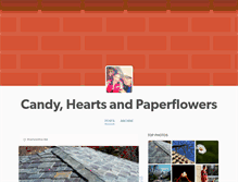 Tablet Screenshot of candyheartsandpaperflowers.tumblr.com