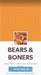 Mobile Screenshot of bearsandboners.tumblr.com