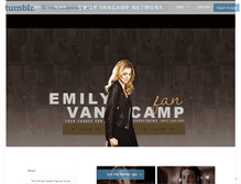 Tablet Screenshot of emilyvancamp-net.tumblr.com