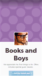 Mobile Screenshot of bookishboys.tumblr.com