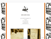 Tablet Screenshot of hellohellobooks.tumblr.com