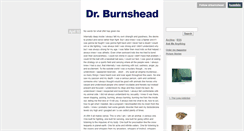 Desktop Screenshot of drburnshead.tumblr.com