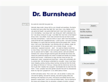 Tablet Screenshot of drburnshead.tumblr.com