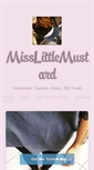 Mobile Screenshot of misslittlemustard.tumblr.com