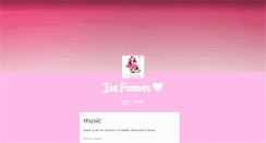 Desktop Screenshot of isaforever.tumblr.com
