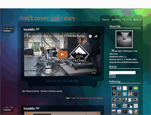 Tablet Screenshot of dontcoveryourears.tumblr.com