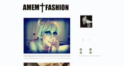 Desktop Screenshot of amem-fashion.tumblr.com