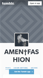 Mobile Screenshot of amem-fashion.tumblr.com