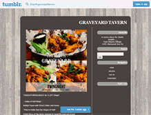 Tablet Screenshot of graveyardtavern.tumblr.com