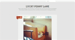 Desktop Screenshot of luckypennylane.tumblr.com