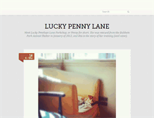 Tablet Screenshot of luckypennylane.tumblr.com