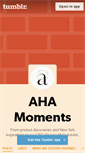 Mobile Screenshot of ahalife.tumblr.com