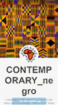 Mobile Screenshot of contemporarynegro.tumblr.com