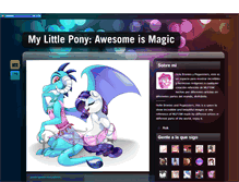 Tablet Screenshot of mylittleponyawesomeismagic.tumblr.com