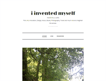 Tablet Screenshot of iinventedmyself.tumblr.com