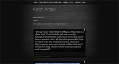 Desktop Screenshot of aaronarceo.tumblr.com