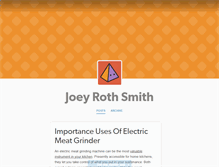 Tablet Screenshot of joeyroth.tumblr.com