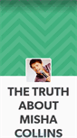 Mobile Screenshot of mishacollinsfacts.tumblr.com