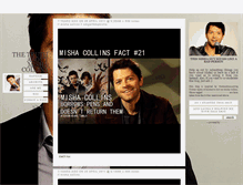 Tablet Screenshot of mishacollinsfacts.tumblr.com