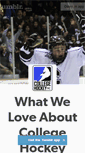 Mobile Screenshot of collegehockey.tumblr.com