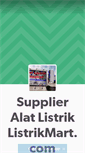 Mobile Screenshot of listrikmart.tumblr.com