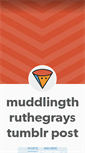 Mobile Screenshot of muddlingthruthegrays.tumblr.com