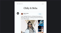 Desktop Screenshot of chikybeba.tumblr.com