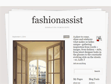 Tablet Screenshot of fashionassist.tumblr.com